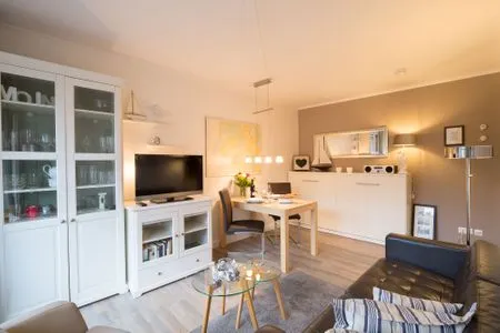 Wohnzimmer Haus Seeadler Ferienwohnung Strandflieder