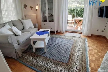 Wohnzimmer Ferienhaus "Kleines Haus Juist" Ferienwohnung Nordsee