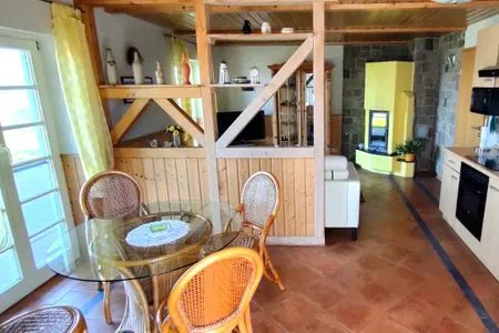 Wohnzimmer Ferienwohnung Nele 2