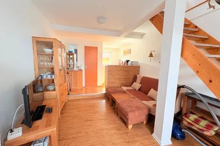 Wohnzimmer Ferienwohnung Ankerplatz
