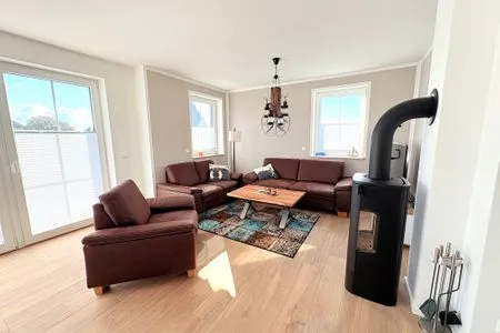 Wohnzimmer Ferienhaus Heimathafen