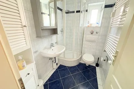 Badezimmer Ferienwohnung Ostsee-Buhne