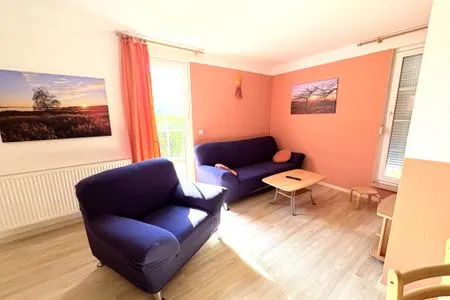 Wohnzimmer Ferienwohnung Seelenfrieden 1