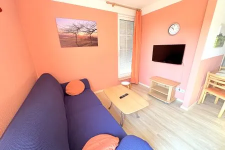 Wohnzimmer Ferienwohnung Seelenfrieden 1