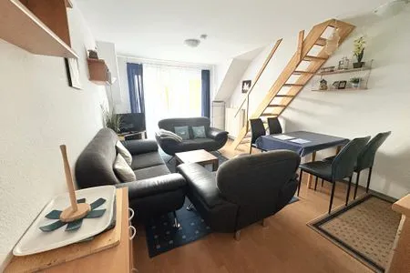 Wohnzimmer Ferienwohnung Sonnenperle - Wohnung 13