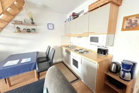 Küche / Küchenzeile Ferienwohnung Sonnenperle - Wohnung 13