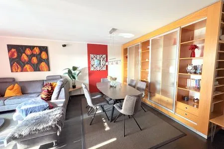 Wohnzimmer Wohnung 1 (Zeesboothaus)