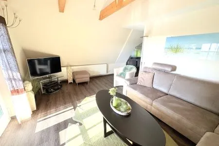 Wohnzimmer Wohnung 3 (Zeesboothaus)