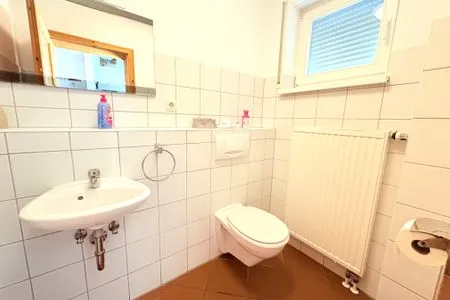 Gäste-WC Ferienhaus zum Kranichblick