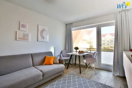 Wohnzimmer Haus Meeresluft Ferienwohnung Seepferdchen