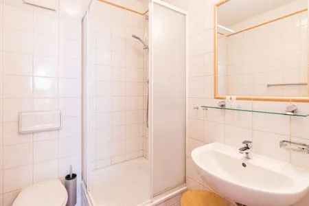 Komfortables Badezimmer für entspannende Momente. Villa Bismarck Nr. 2