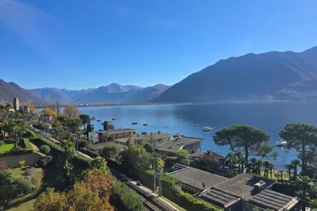 View of landmark Casa Rivapiana, 1,5-Zimmerwohnung