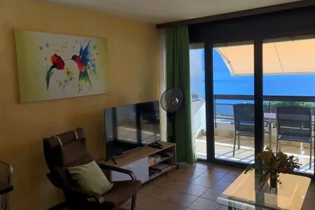 Living room Casa Rivapiana, 1,5-Zimmerwohnung