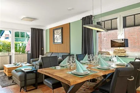 Wohnzimmer Doppelhäuser Timmendorf Strand Haus Neptun