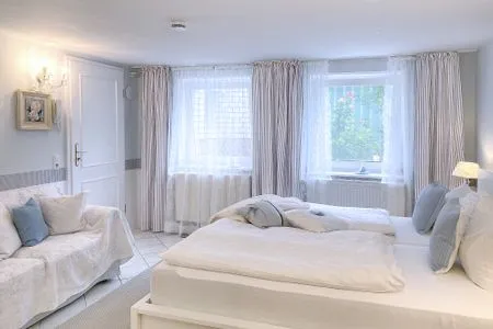 Wohnzimmer Haus Anholt App. 31 - kleines Appartment mit Landhausküche