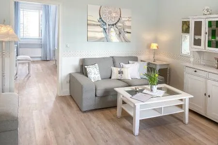 Wohnzimmer Haus Anholt App. 34 - gemütlich wohnen & sehr strandnah