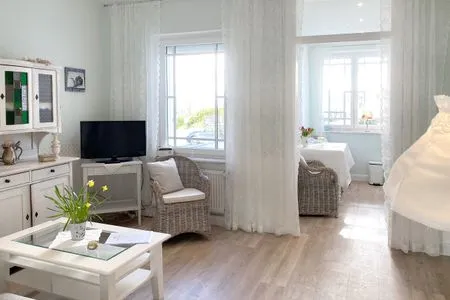 Wohnzimmer Haus Anholt App. 34 - gemütlich wohnen & sehr strandnah