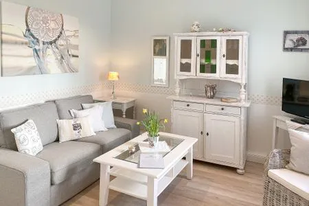 Wohnzimmer Haus Anholt App. 34 - gemütlich wohnen & sehr strandnah