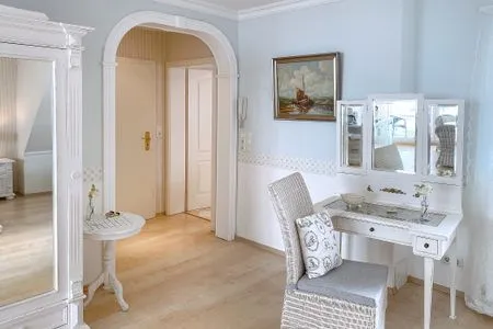 Wohnzimmer HAUS ANHOLT App. 37 - gemütliche Wohnung mit Balkon & Teilmeerblick
