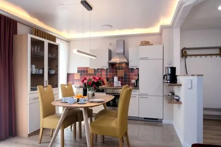 Küche / Küchenzeile Villa Nause, Ferienwohnung Buchenfreund mit Spa und Freizeit
