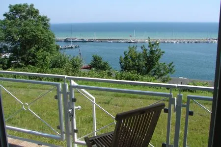 Balkon Villa Prinz Heinrich - App.3 mit Balkon und Ostseeblick