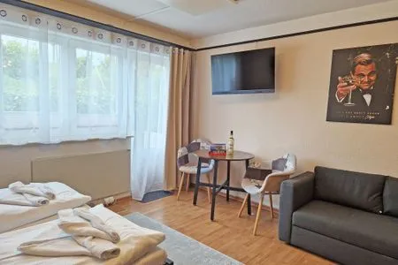 Wohnzimmer Villa Monika, App. 3 - Deine Auszeit- in der Sassnitzer Altstadt