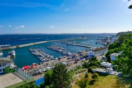 Meerblick Villa Friede-Marie, Penthouse Lenea - herrlicher Meerblick über die Ostsee