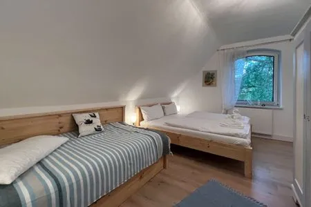 Schlafzimmer Familienhaus Sonne - mit Gartengrundstück