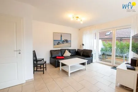 Wohnzimmer Ferienhaus Upholmstraße 105a Röverland