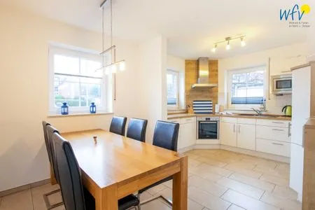 Küche / Küchenzeile Ferienhaus Upholmstraße 105a Röverland