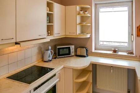 Küche / Küchenzeile Ferienappartement Fraenzi - mit herrlichem Meerblick