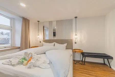 Schlafzimmer Hotel Seepferdchen | Zimmer 3 | Eckernförde