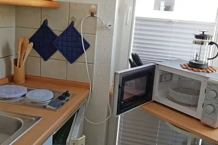 Küche / Küchenzeile Wohnung 10 - Kleiner Leuchtturm- in der Villa Monika