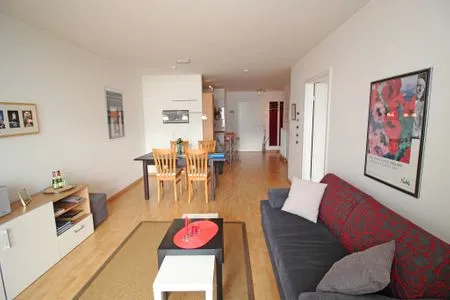 Wohnzimmer Villa Prinz Heinrich - App.3 mit Balkon und Ostseeblick