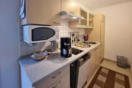 Küche / Küchenzeile Ferienhaus Zum Kreideblick, FW Seepferdchen