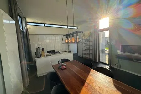 Breskens Chalet Ocean Lodge mit Zaun & Windschutz am Strandaufgang G127 Breskens / Zeeland - 