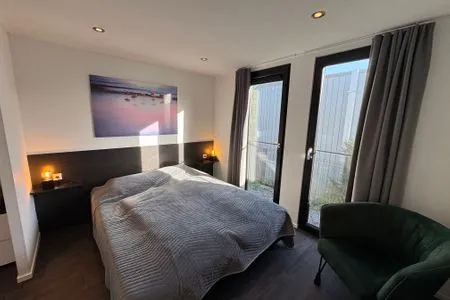 Breskens Chalet Ocean Lodge mit Zaun & Windschutz am Strandaufgang G127 Breskens / Zeeland - 