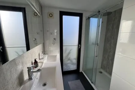 Breskens Chalet Ocean Lodge mit Zaun & Windschutz am Strandaufgang G127 Breskens / Zeeland - 