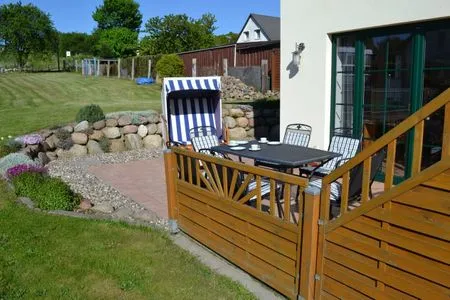 Terrasse Ferienwohnung Guder