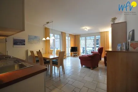 Wohnzimmer Villa Rossini Ferienwohnung 4