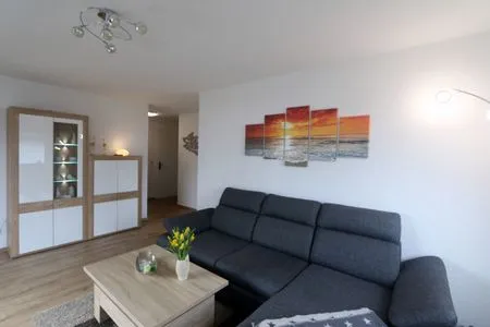 Wohnzimmer Villa Monika, App. Nordlicht 6 - modern und komfortabel