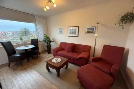 Wohnzimmer Ferienwohnung im Haus Nordland App 59