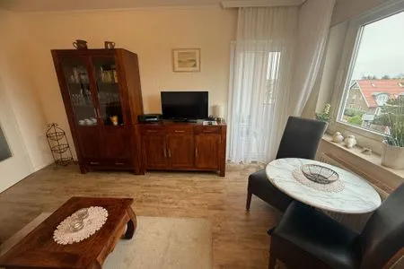 Wohnzimmer Ferienwohnung im Haus Nordland App 59