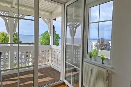 Meerblick Bädervilla Emma - Ferienwohnung Ostseepanorama