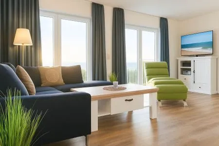 Stilvolles Wohnzimmer Weitblick