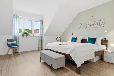 Schlafzimmer Bernsteinquartier, Ferienhaus 6e