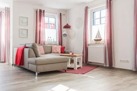 Wohnzimmer Ferienhaus Bresewitz