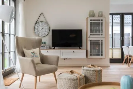 Wohnzimmer Haus Ozeanblau