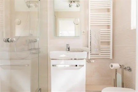 Badezimmer Haus Strandlust Apartment 1