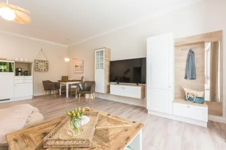 Wohnzimmer Strandmuschel